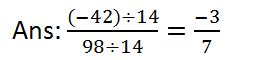 2 Express 4298 as a rational number with denominator 7