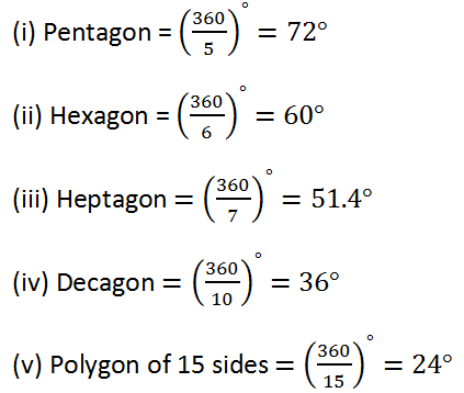 Rs Aggarwal Class 8 Math Fourteenth Chapter Polygons Exercise 14a