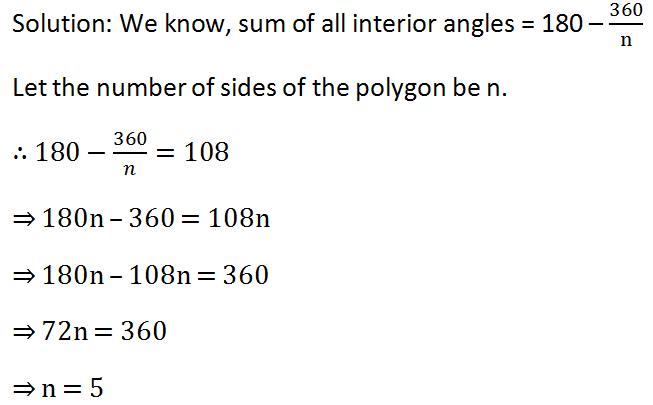 Rs Aggarwal Class 8 Math Fourteenth Chapter Polygons