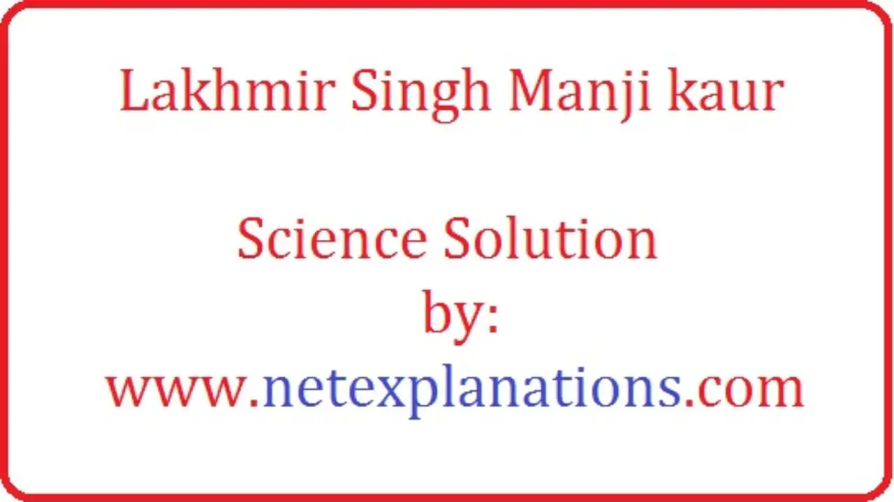 Lakhmir Singh Manjit Kaur Class 5 Science 1st Chapter Plant Reproduction Solution