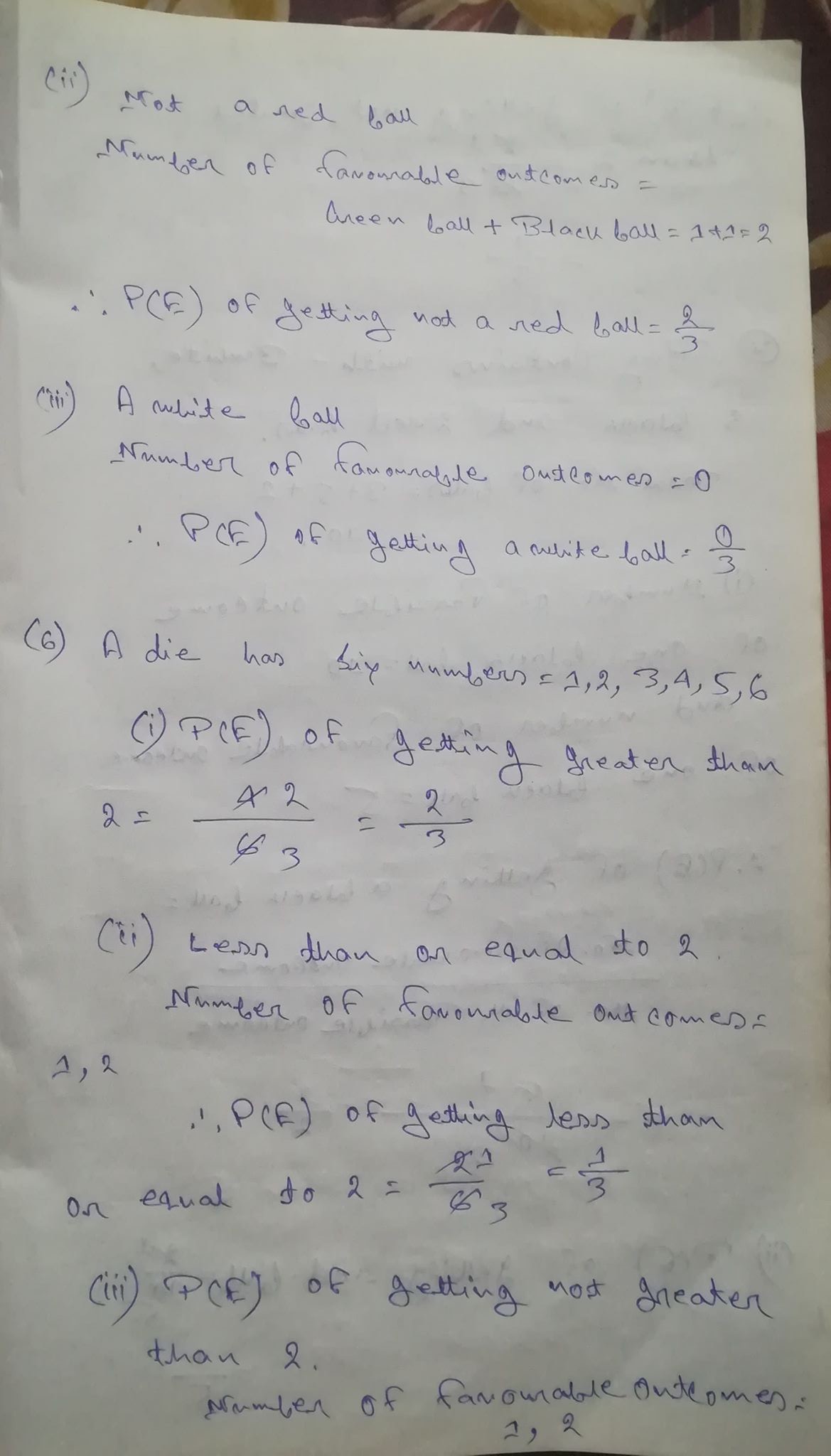 selina concise class 8 math chapter 23 probability math textbook