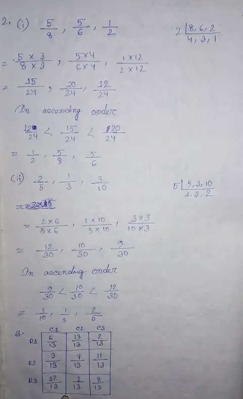 telangana scert class 7 math solution chapter 2 fractions decimals and