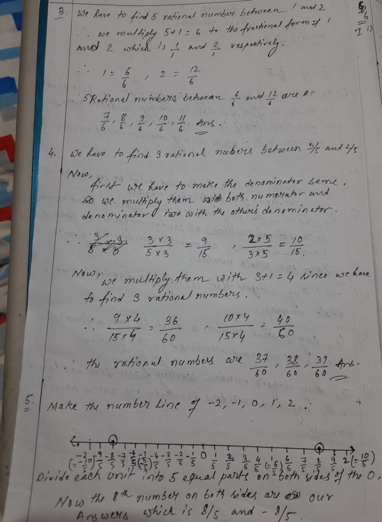 Telangana SCERT Class 9 Math Solution Chapter 1 Real Numbers Exercise 1.1