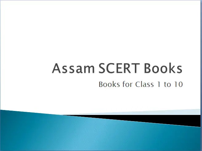 Assam SCERT Books