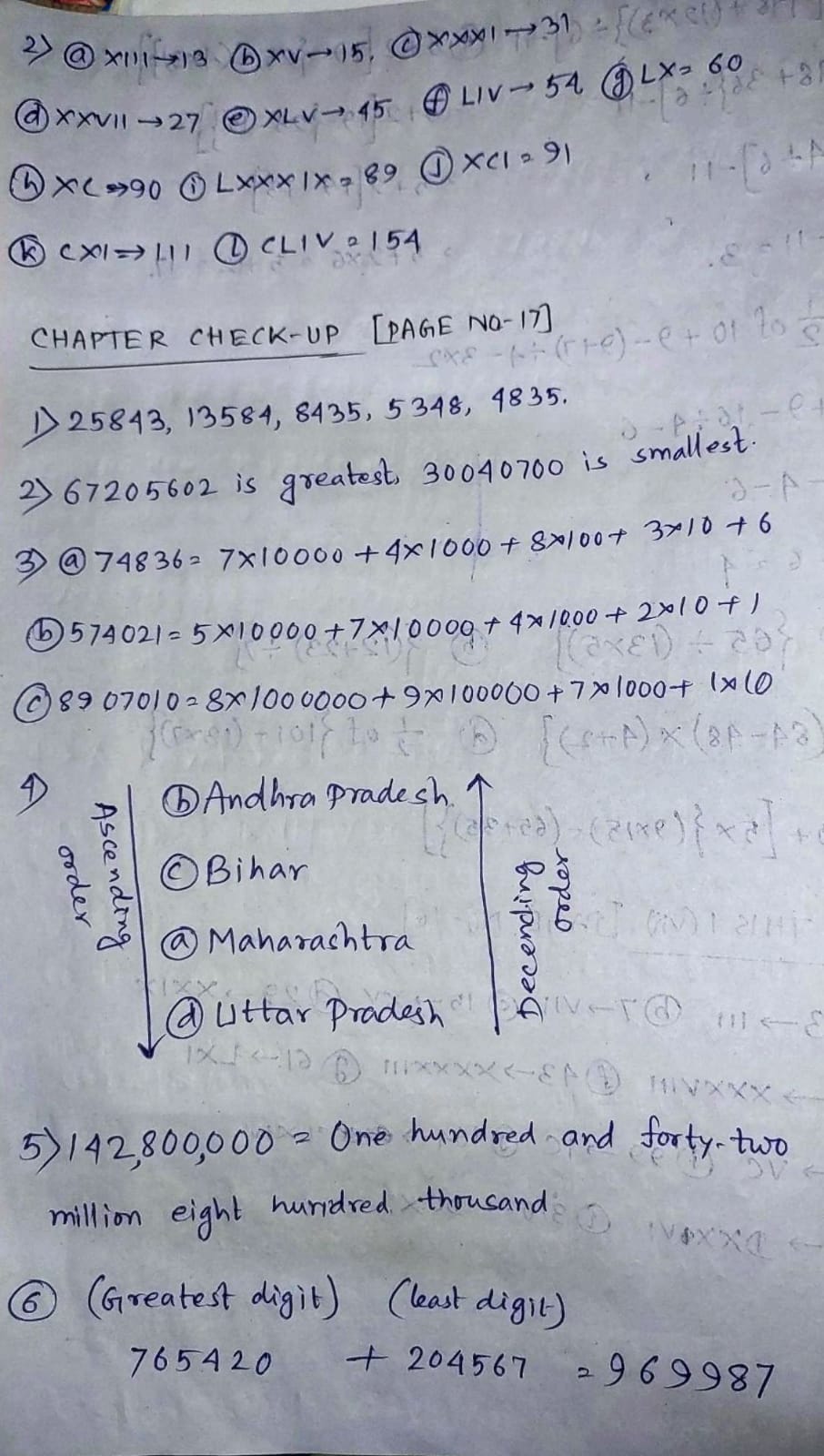Frank Learning Maths Class 6 Solutions Chapter 1 More about numbers ...