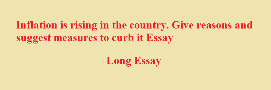 conclusion of inflation essay