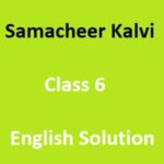 samacheer kalvi class 6 english solutions