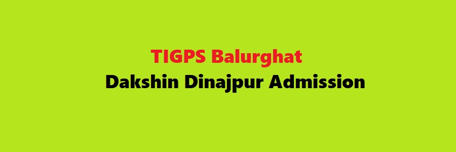 Techno India Group Public School (TIGPS) Balurghat, Dakshin Dinajpur Admission