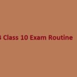 West Bengal Class 10 Exam Routine