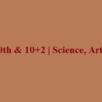 all courses for 10th and 12th pass candidates with details for science arts and commerce students