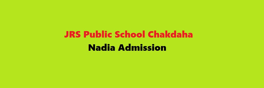 JRS Public School Chakdaha Nadia Admission