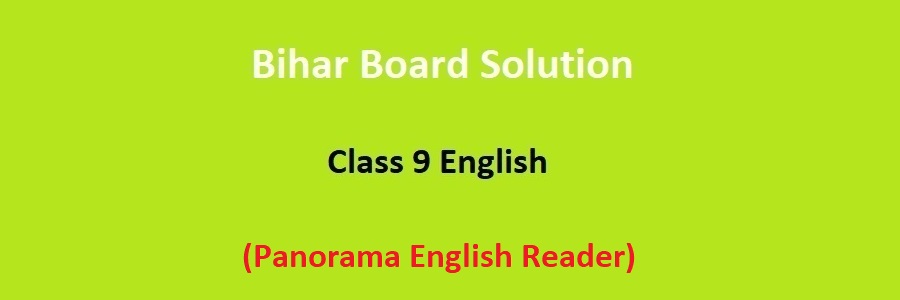 Bihar Board Class 8 English Reader Solution