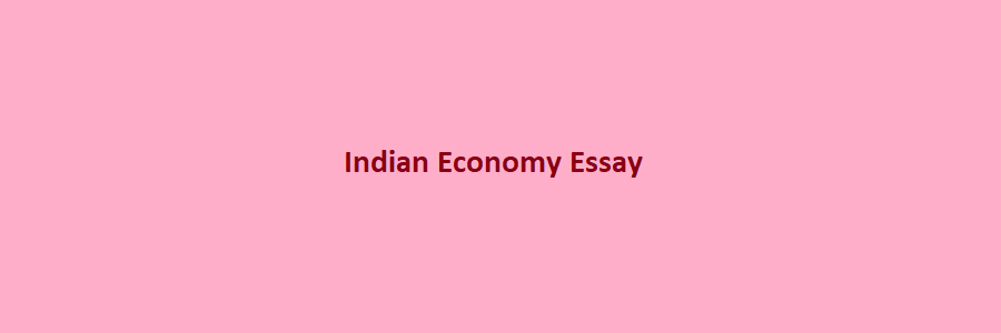 essay based on indian economy