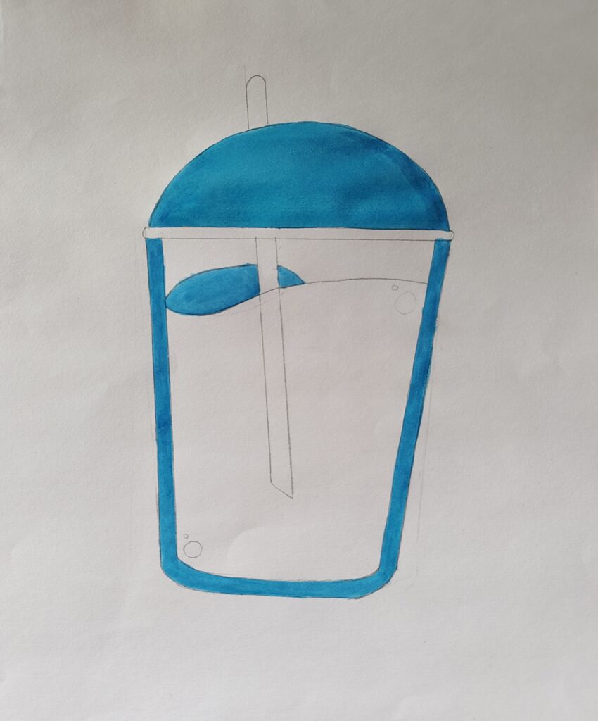 How to draw a Cocktail Step by Step