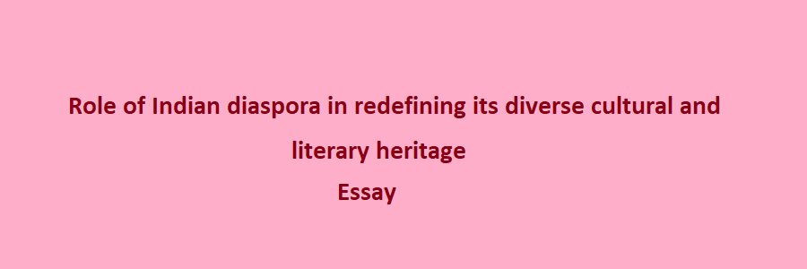 indian diaspora essay