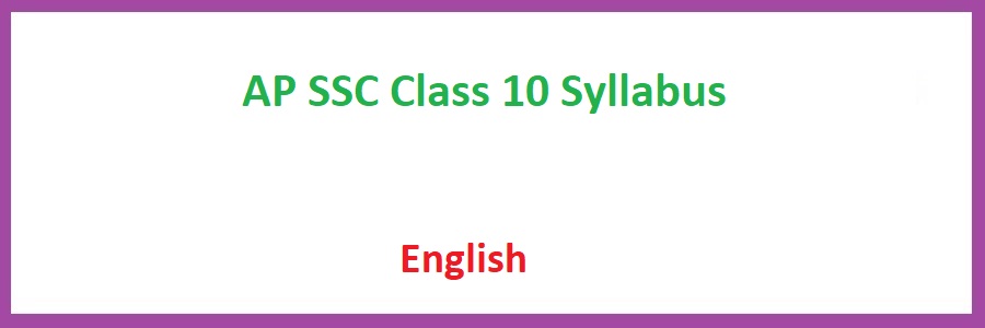 AP SSC Class 10 English Syllabus