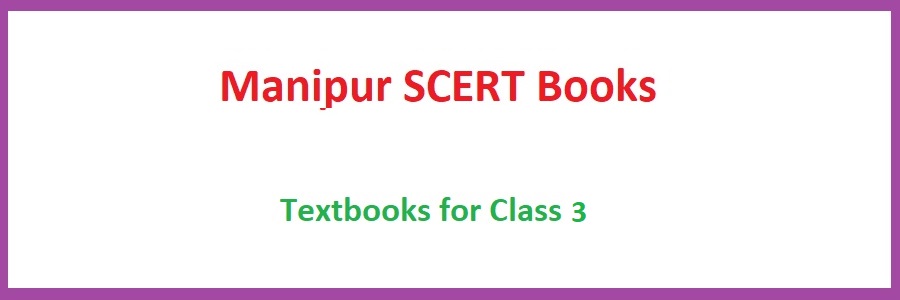 Manipur SCERT Books Class 3