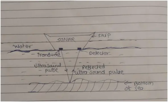 sonar diagram