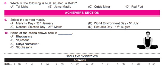 SOF IGKO Class 3 Sample Question Paper 2023