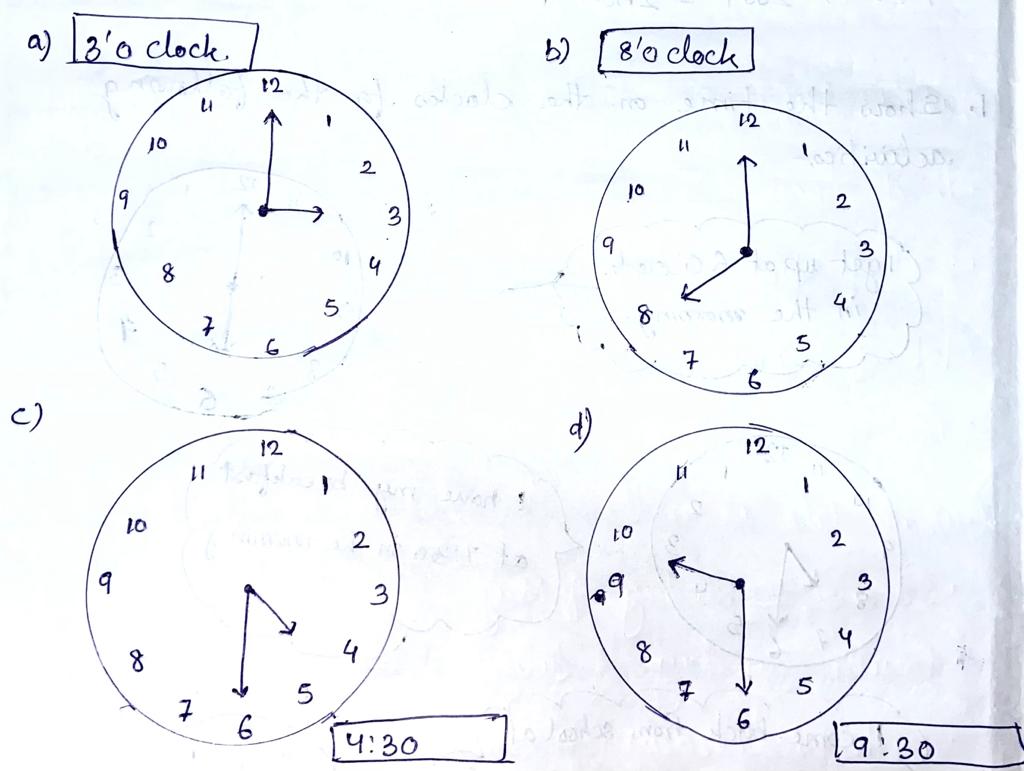 DAV Class 3 Maths Solution Chapter 6 Day, Date and Time