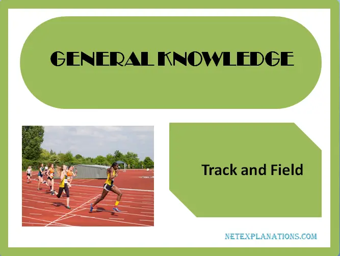 Track and Field GK Quiz