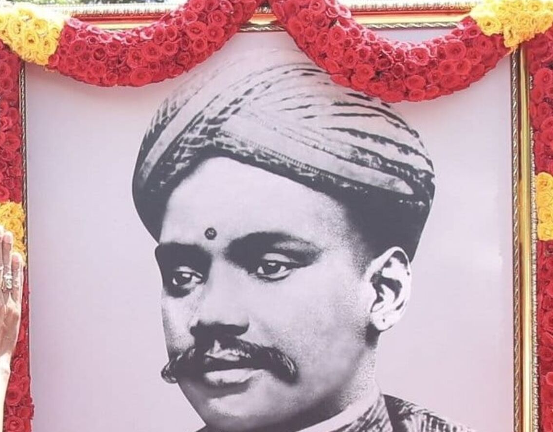 The Great Tamil Sovereign V.O. Chidambaram Pillai’ (Image Source: Hindusthan Times)