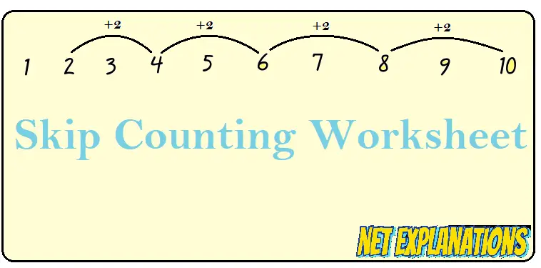 High Quality skip counting worksheets for kids