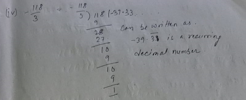 Chhattisgarh Class 9 Maths Solution Chapter 2 Exercise 2.1